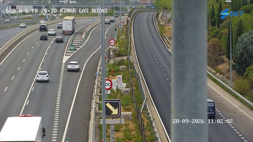Cámara A-6 Provincia de Madrid KM 20,3