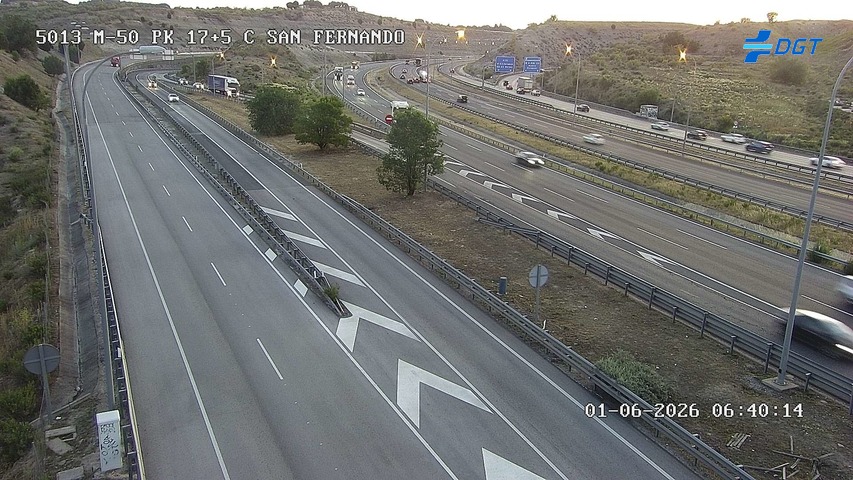 Madrid — M-50 km 18