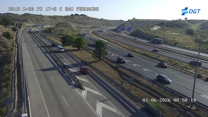 Madrid — M-50 km 18