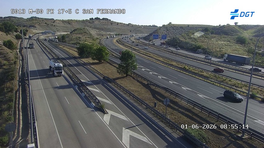 Madrid — M-50 km 18