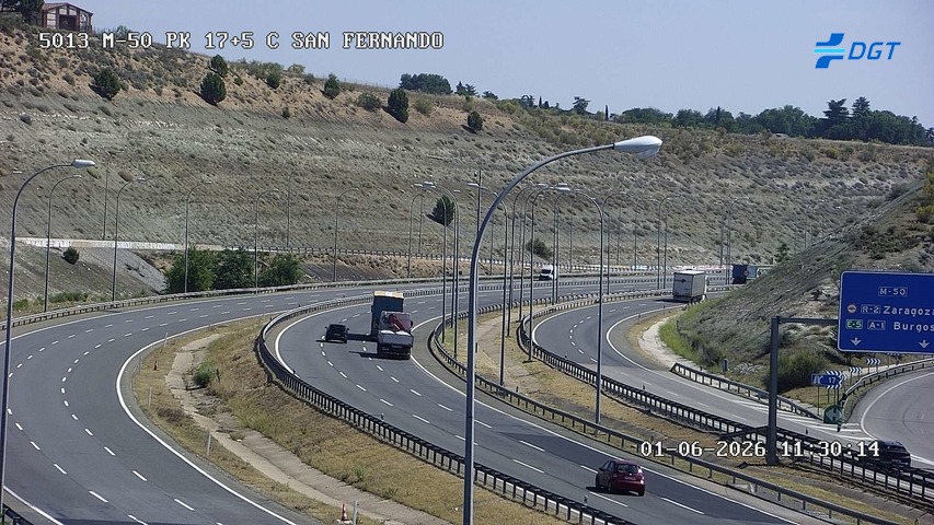 Madrid — M-50 km 18