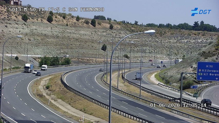 Madrid — M-50 km 18