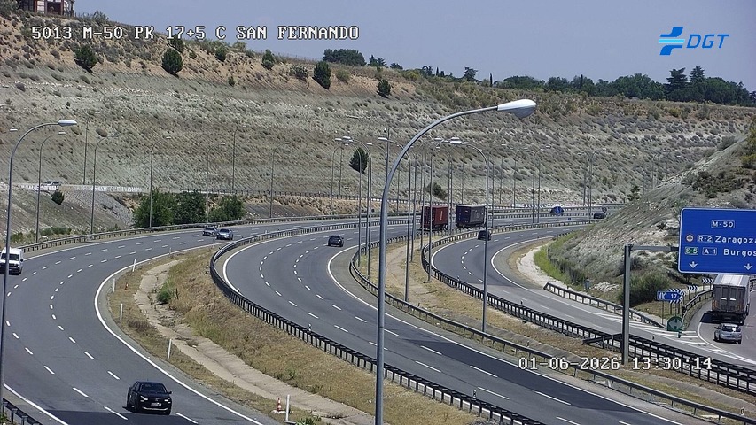 Madrid — M-50 km 18