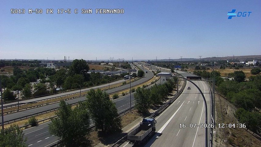 Madrid — M-50 km 18
