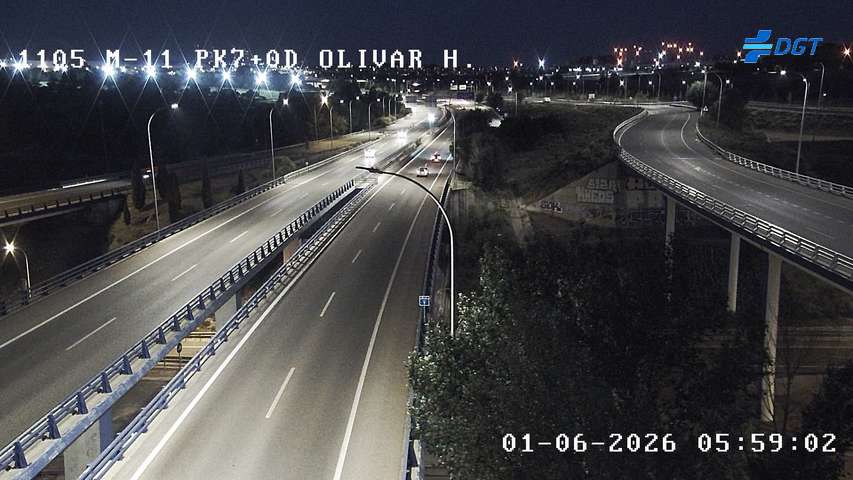 Madrid — M-11 km 7