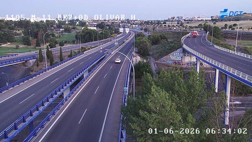 Madrid — M-11 km 7