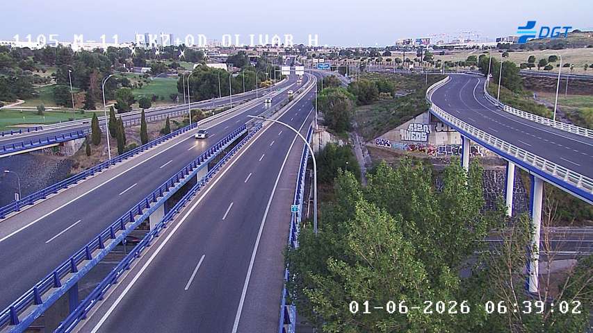 Madrid — M-11 km 7