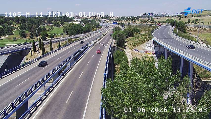 Madrid — M-11 km 7