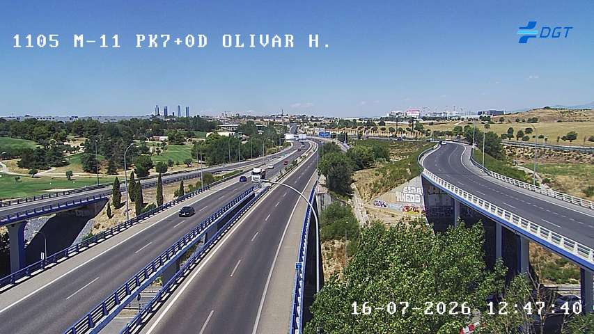 Madrid — M-11 km 7