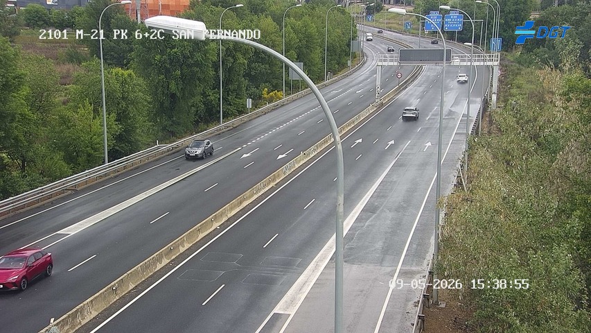 Cámara M-21 km 6.2 → SAN FERNANDO