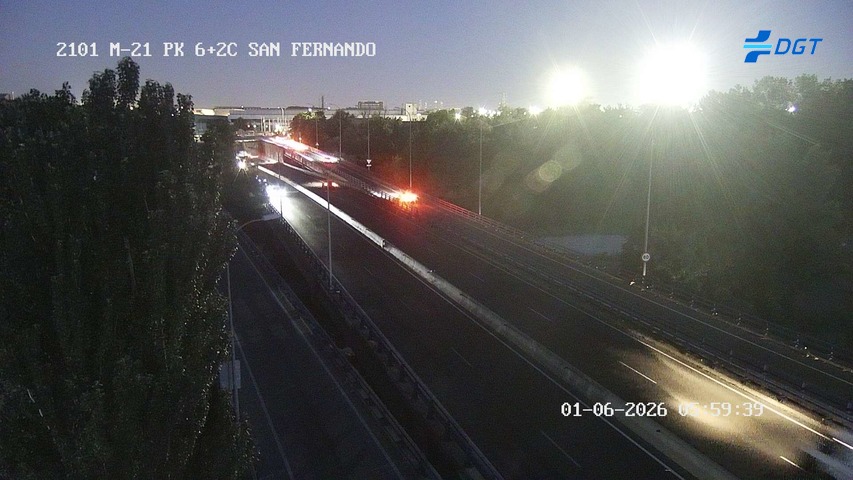 Madrid — M-21 km 6