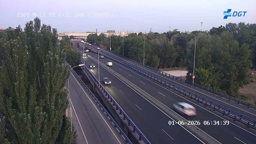 Madrid — M-21 km 6