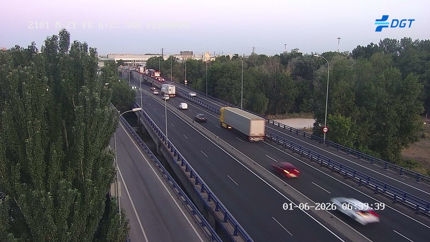 Madrid — M-21 km 6