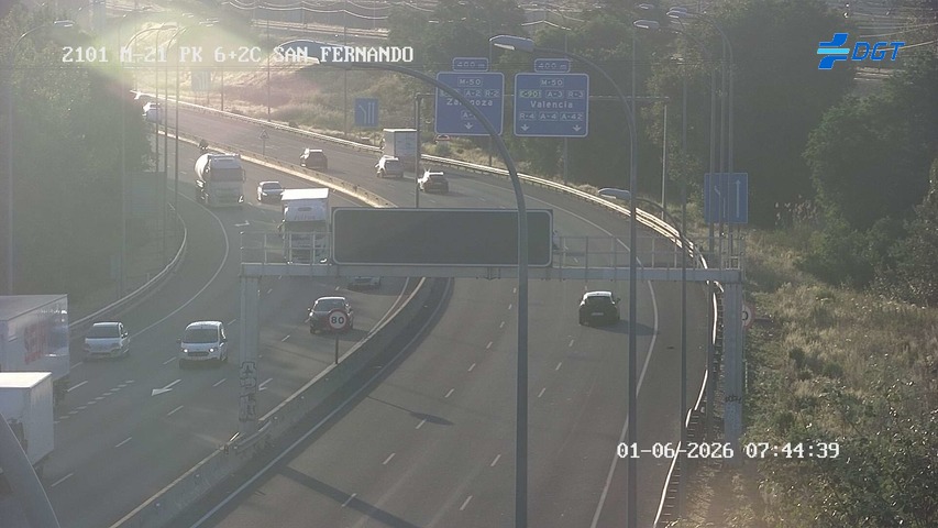 Madrid — M-21 km 6