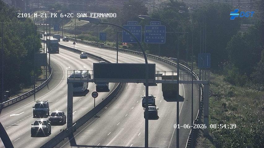 Madrid — M-21 km 6