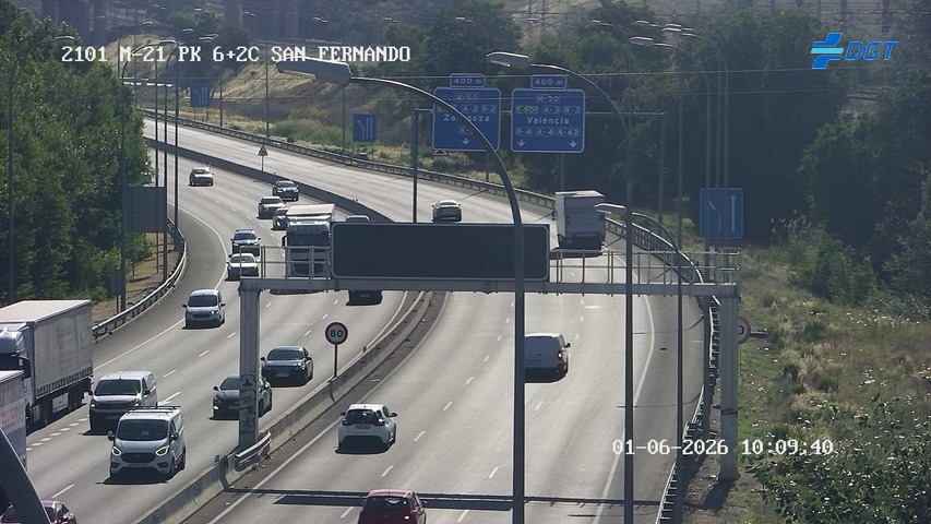 Madrid — M-21 km 6