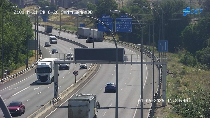 Madrid — M-21 km 6
