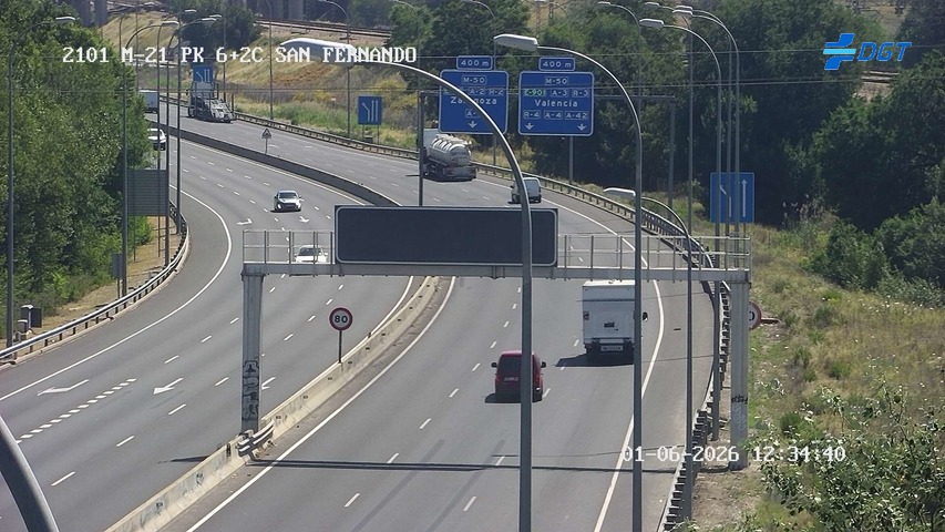 Madrid — M-21 km 6