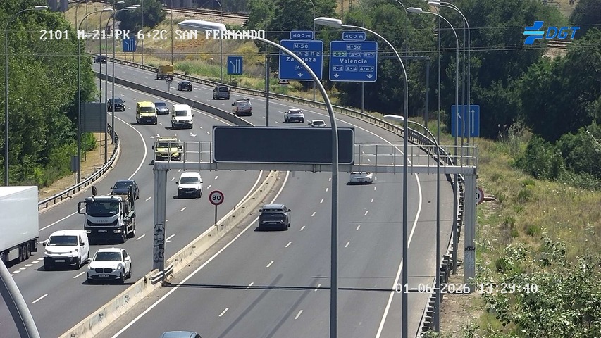 Madrid — M-21 km 6