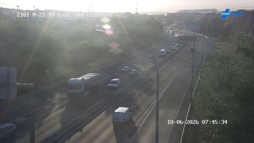 Madrid — M-21 km 6