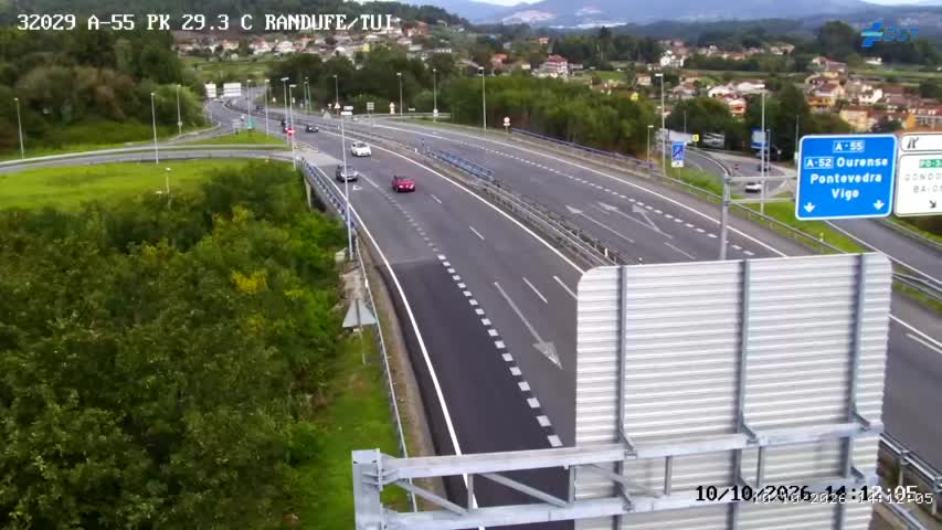 Cámara de tráfico en la A-55, km 29.3