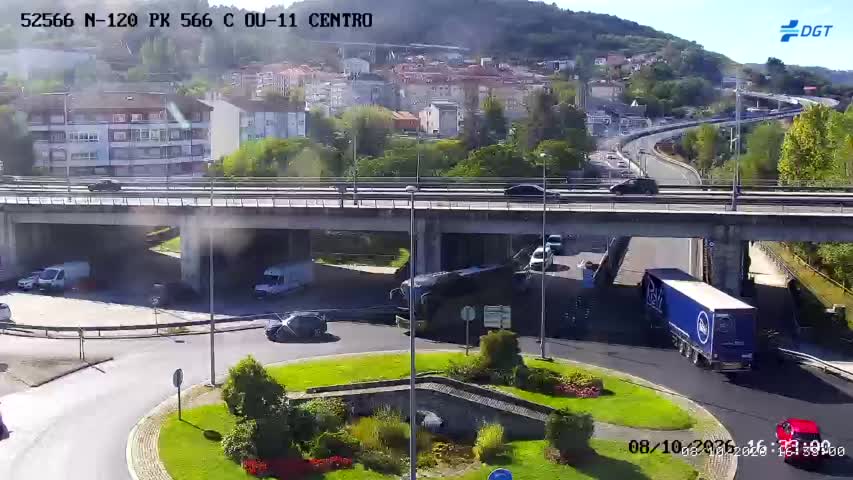 Cámara de tráfico en la N-120, km 566.0