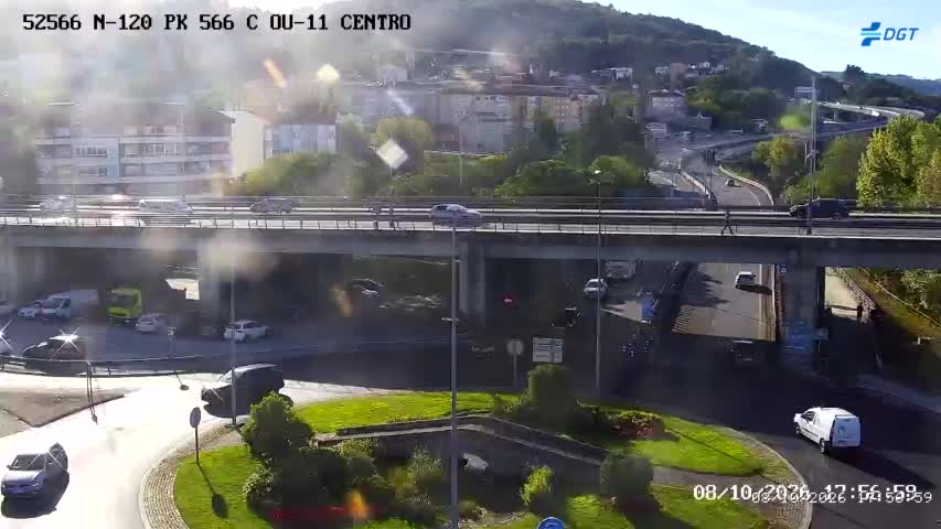 Cámara de tráfico en la N-120, km 566.0