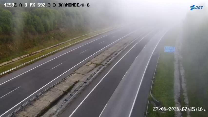 Cámara Baamonde Inicio A-8 (Km 592)