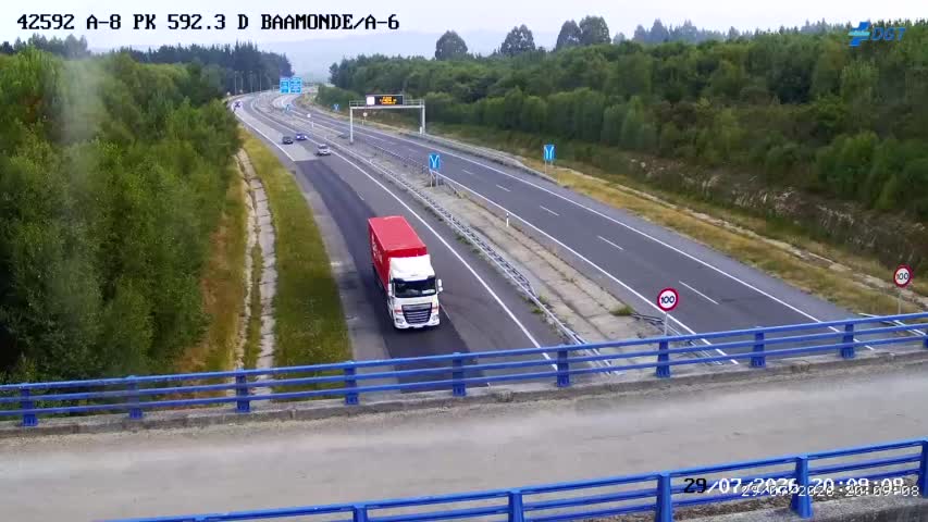 Cámara Baamonde Inicio A-8 (Km 592)