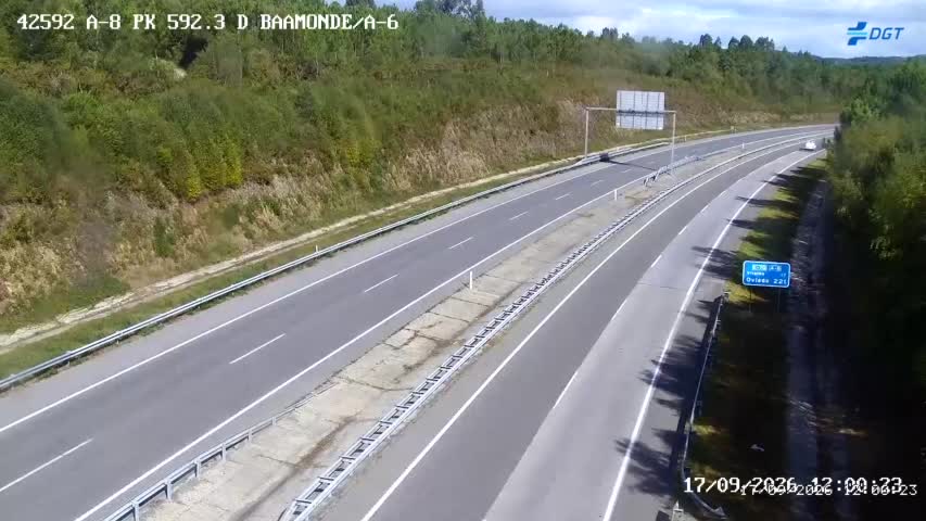 Cámara Baamonde Inicio A-8 (Km 592)