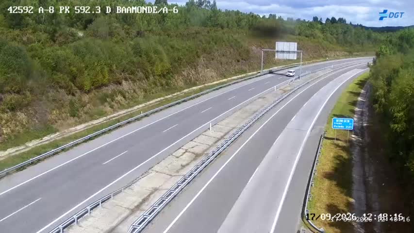 Cámara Baamonde Inicio A-8 (Km 592)