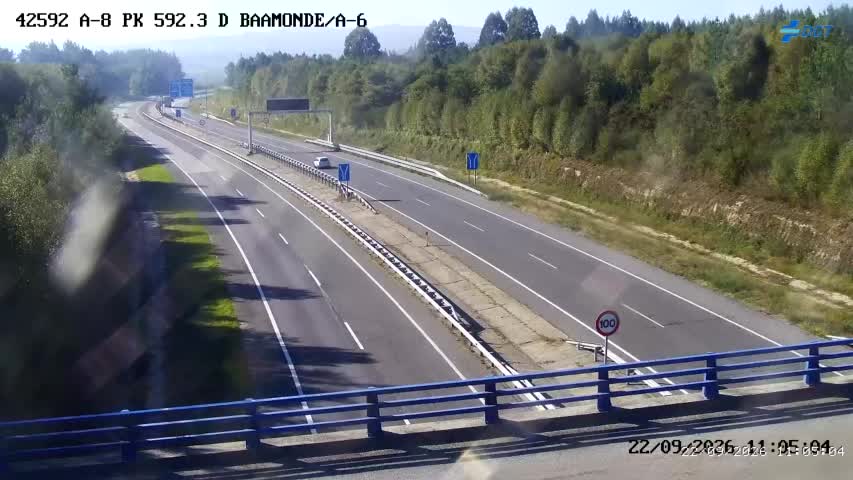 Cámara Baamonde Inicio A-8 (Km 592)