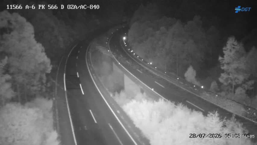 Cámara A-6 Provincia de A Coruña KM 566,1