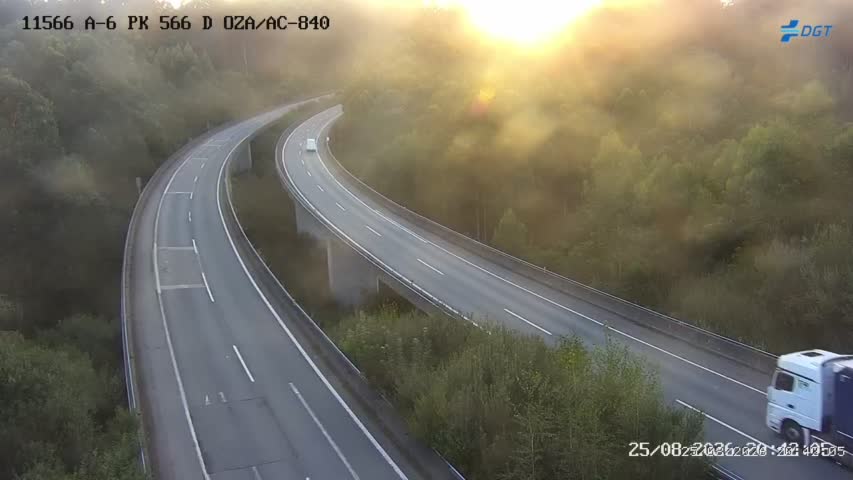 Cámara A-6 Provincia de A Coruña KM 566,1