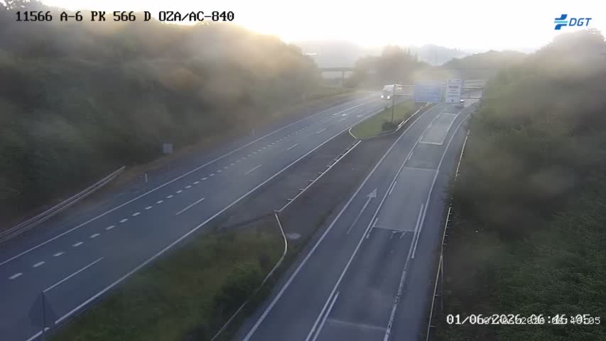 Coruña, A — A-6 km 566