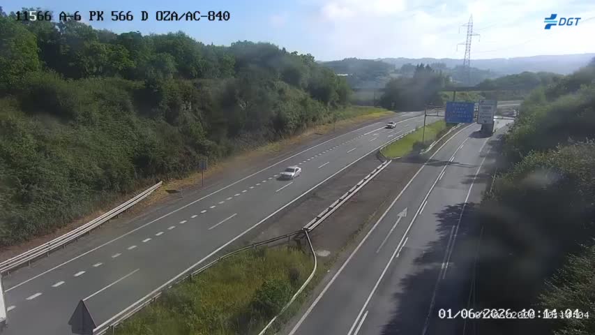 Coruña, A — A-6 km 566