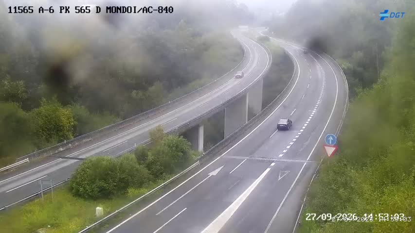 Cámara A-6 Provincia de A Coruña KM 565,0