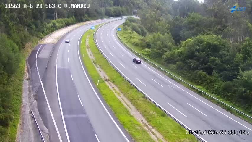 Cámara A-6 Provincia de A Coruña KM 563,0