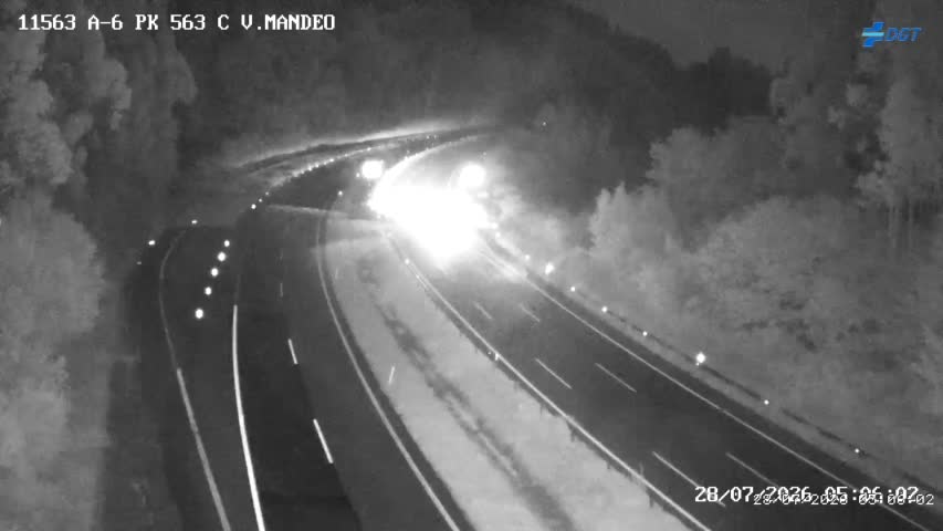 Cámara A-6 Provincia de A Coruña KM 563,0