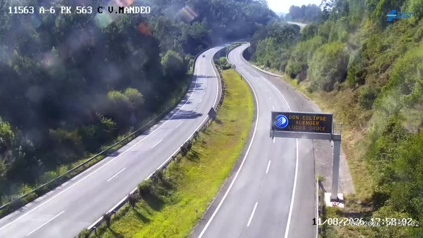 Cámara A-6 Provincia de A Coruña KM 563,0