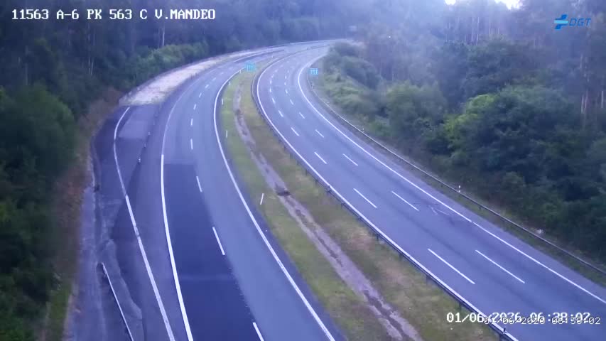 Coruña, A — A-6 km 563