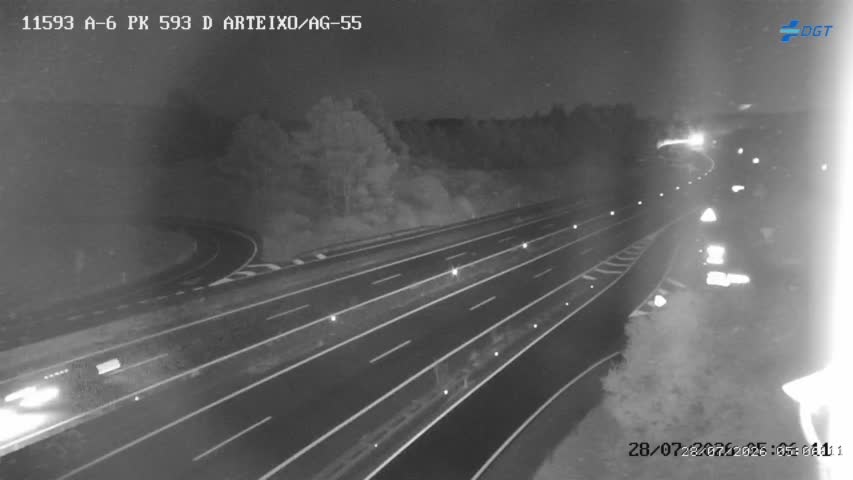 Cámara A-6 Provincia de A Coruña KM 593,0