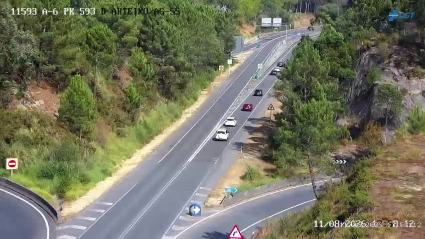 Cámara A-6 Provincia de A Coruña KM 593,0