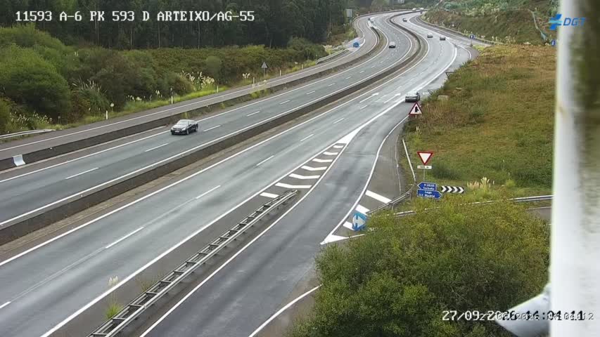 Cámara A-6 Provincia de A Coruña KM 593,0