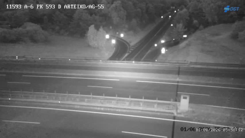 Coruña, A — A-6 km 593