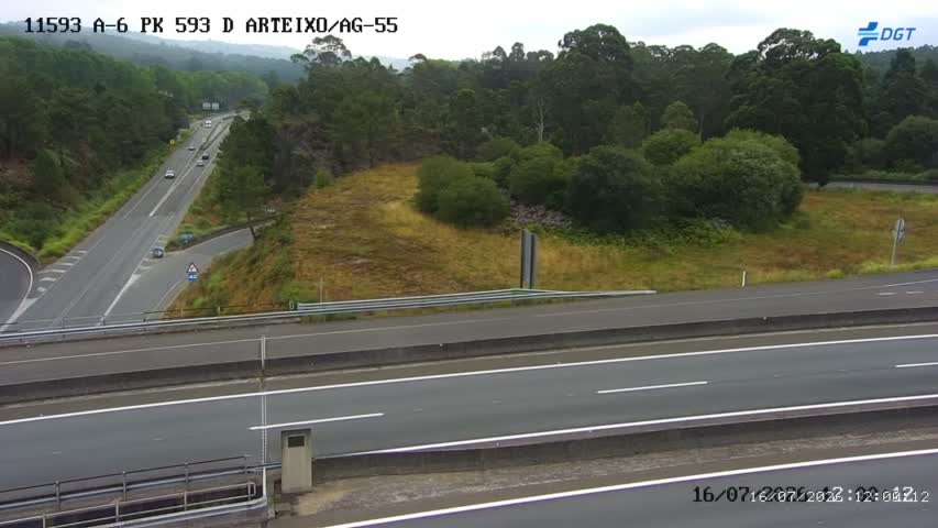 Coruña, A — A-6 km 593
