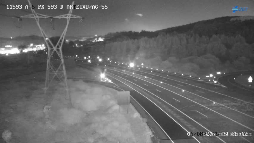 Coruña, A — A-6 km 593