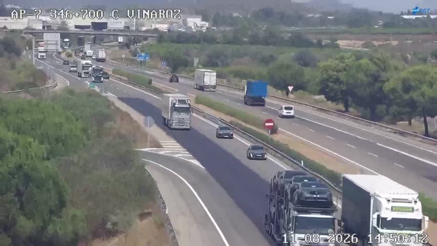 Cámara Castellón AP-7 Km 346,7