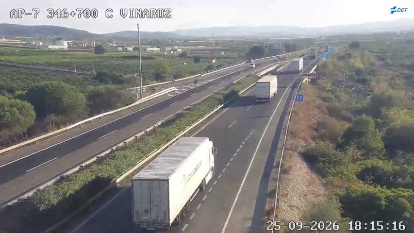 Cámara Castellón AP-7 Km 346,7