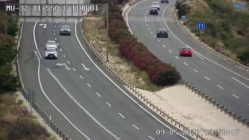 Cámara DGT A-30 PK 124.45 — A-30 km 124.45